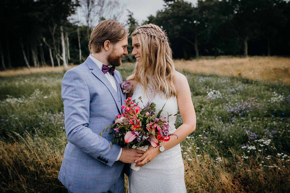 Mindeværdige bryllupsfotografier skudt i Odense